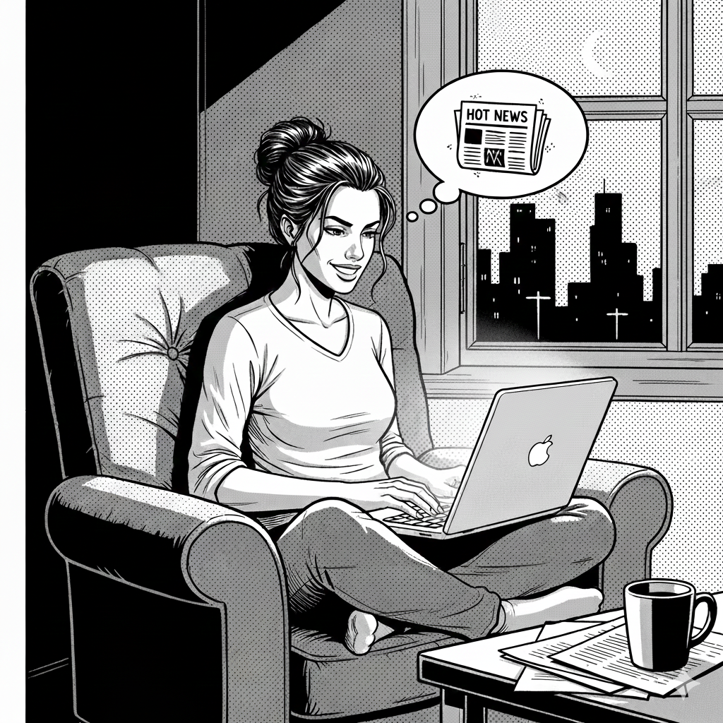 žena sedící i počítače